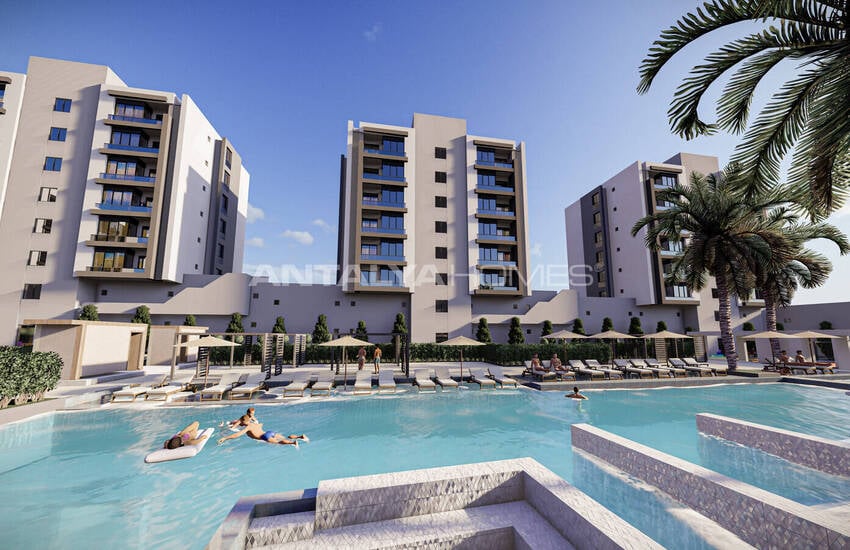 Investment Apartments in an Elegant Project in Antalya