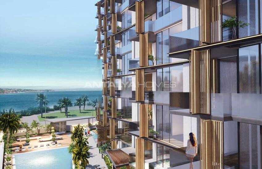 Sea View Flats in the Fenix 40 Project in Muratpasa Antalya