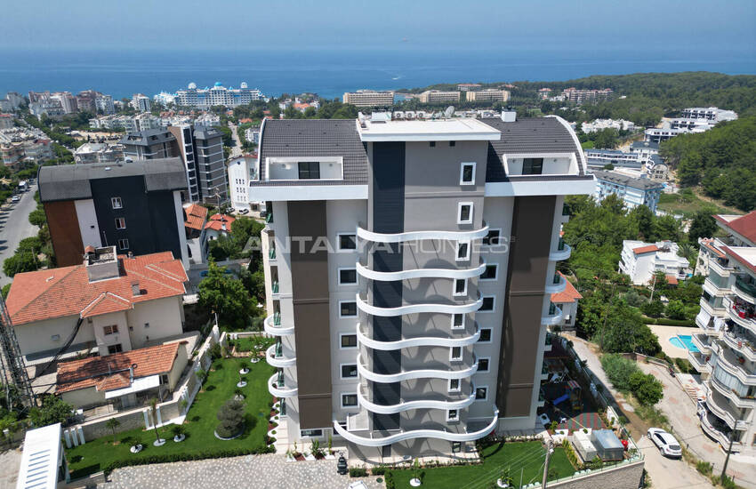 Scenic View Flats 700 M From the Sea in Alanya Avsallar