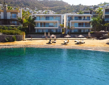 Apartments in a Complex with a Private Bay in Bodrum Kucukbuk 1