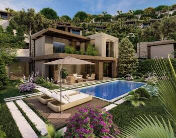 Houses with Pools in a Beach-access Complex in Bodrum 1