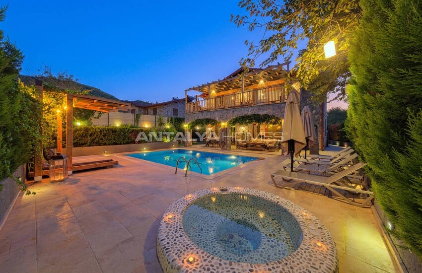 Stone Houses with Pools in Fethiye Where Nature Meets History